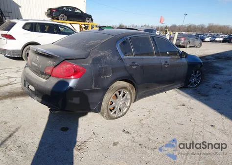 2013 Infiniti G37 z USA, uszkodzony, nr VIN 0JN1CV6AR0CM97660